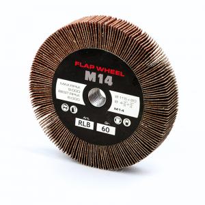 M14 Thread Aluminum Oxide Flap Wheel M14 Thread Aluminum Oxide Flap Wheel